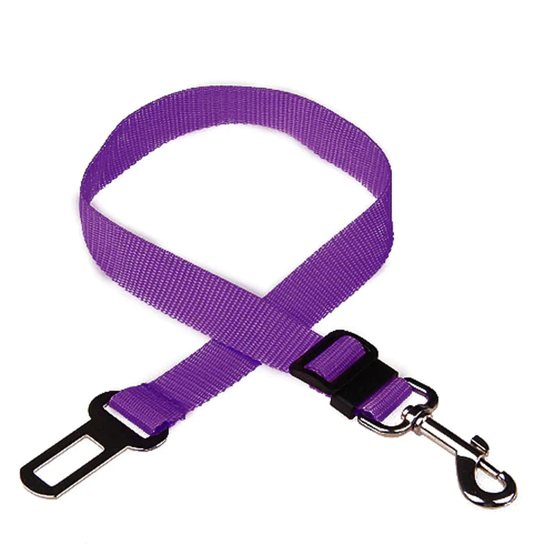 Adjustable Dog Car Seat Belt β Secure & Comfortable Travel Safety Restraint ππΆ