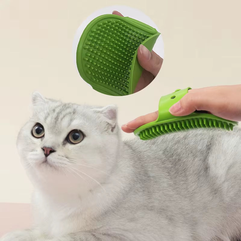 Silicone Dog Shower Brush β Grooming & Massage Glove for Bathing ππΆ