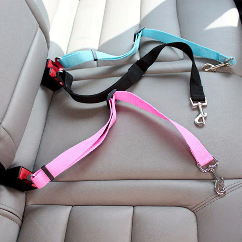 Adjustable Dog Car Seat Belt β Secure & Comfortable Travel Safety Restraint ππΆ