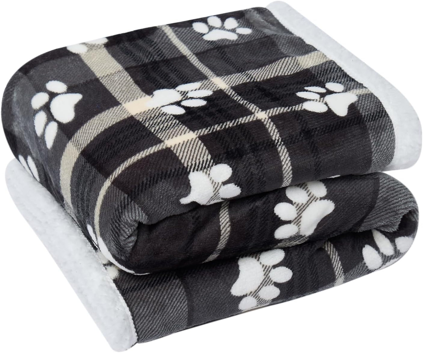 Washable Sherpa Dog Blanket – 120 × 100cm