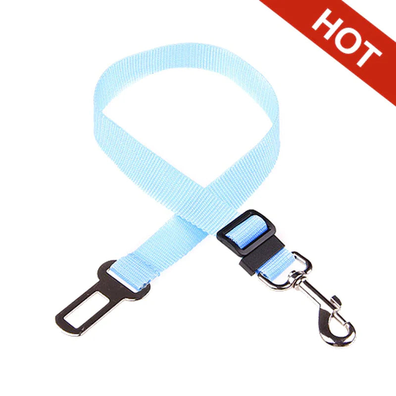 Adjustable Dog Car Seat Belt β Secure & Comfortable Travel Safety Restraint ππΆ