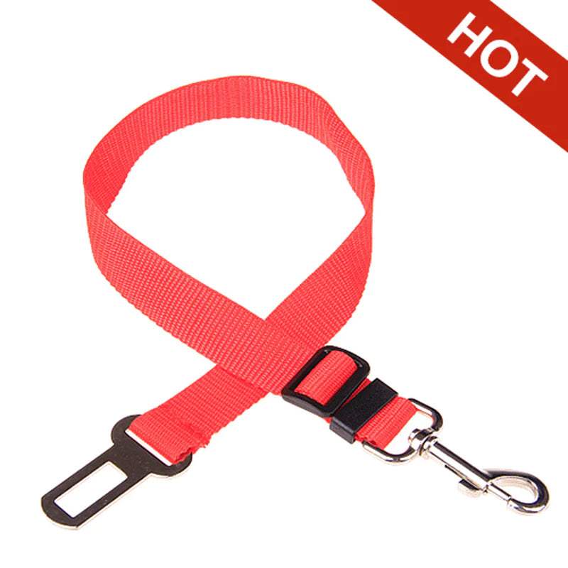 Adjustable Dog Car Seat Belt β Secure & Comfortable Travel Safety Restraint ππΆ