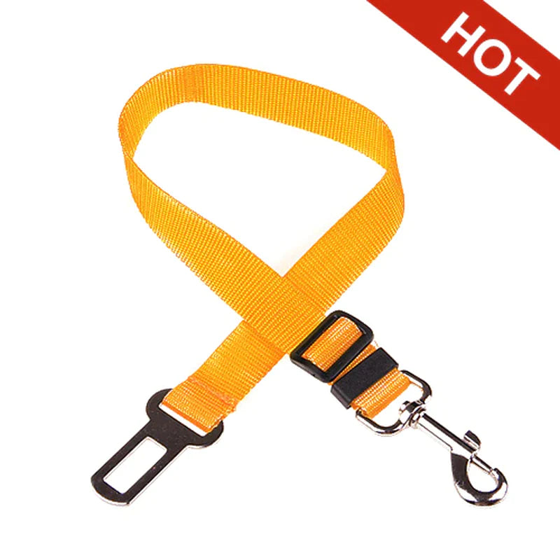 Adjustable Dog Car Seat Belt β Secure & Comfortable Travel Safety Restraint ππΆ