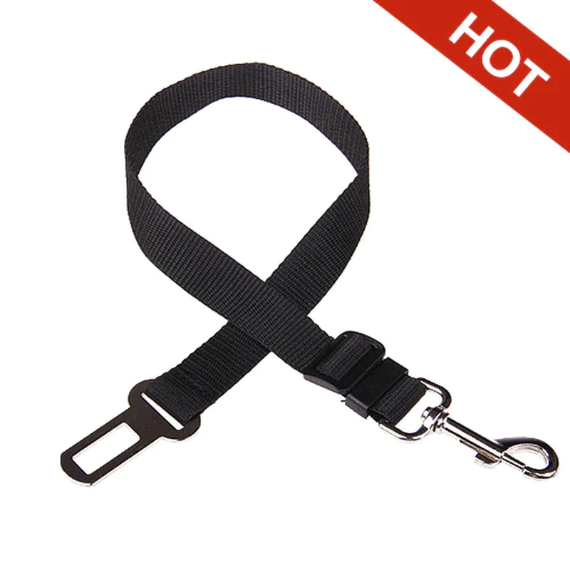 Adjustable Dog Car Seat Belt β Secure & Comfortable Travel Safety Restraint ππΆ