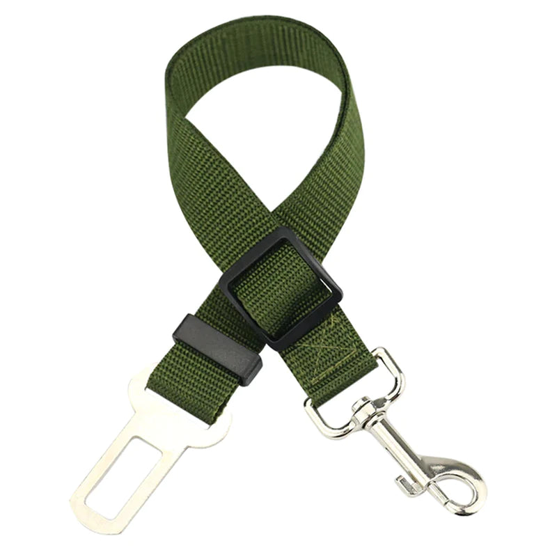 Adjustable Dog Car Seat Belt β Secure & Comfortable Travel Safety Restraint ππΆ