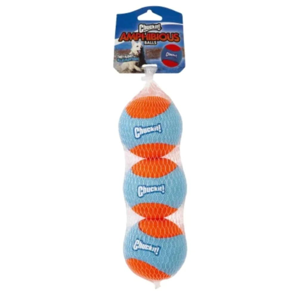 Chuckit! Amphibious Fetch Balls β 3 Pack Floating Dog Toys ππΎπΆ