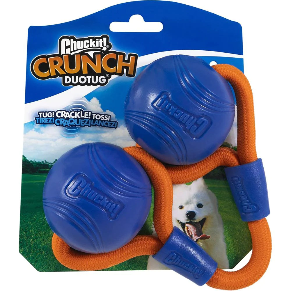 Chuckit! Crunch Duo Tug Dog Toy β Durable Tug & Fetch Fun πΎπΆ