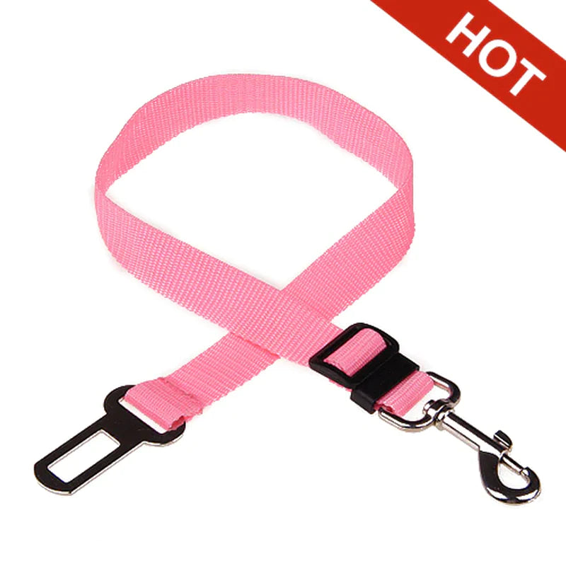 Adjustable Dog Car Seat Belt β Secure & Comfortable Travel Safety Restraint ππΆ
