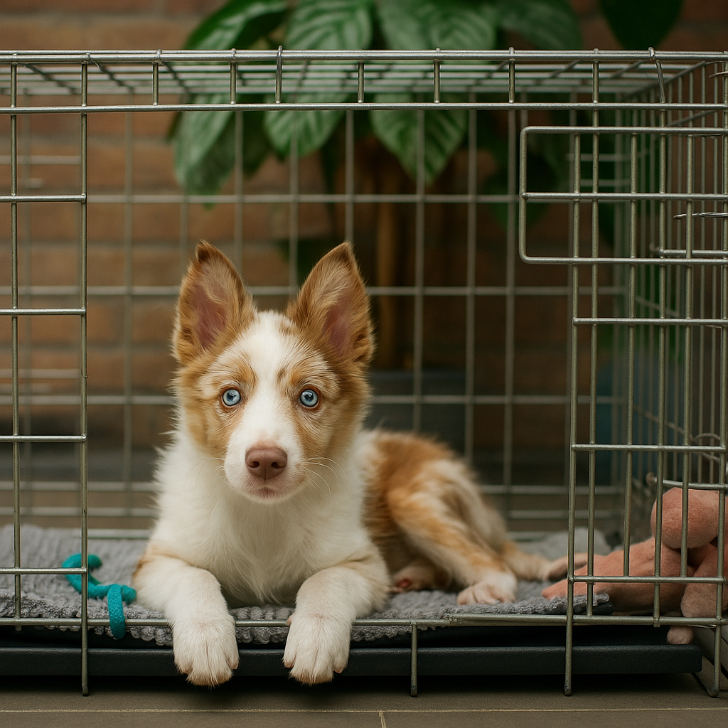 How to Crate Train a Puppy at Night