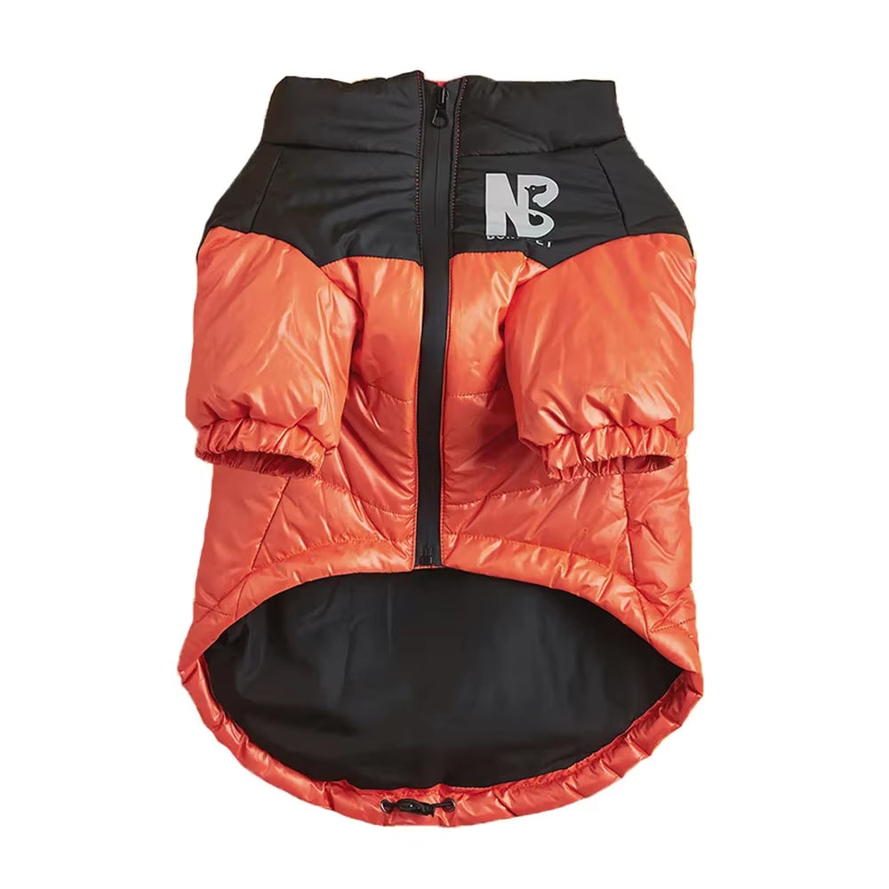 Luxury Dog Down Jacket – Warm, Waterproof & Reflective Winter Coat ❄️🐶