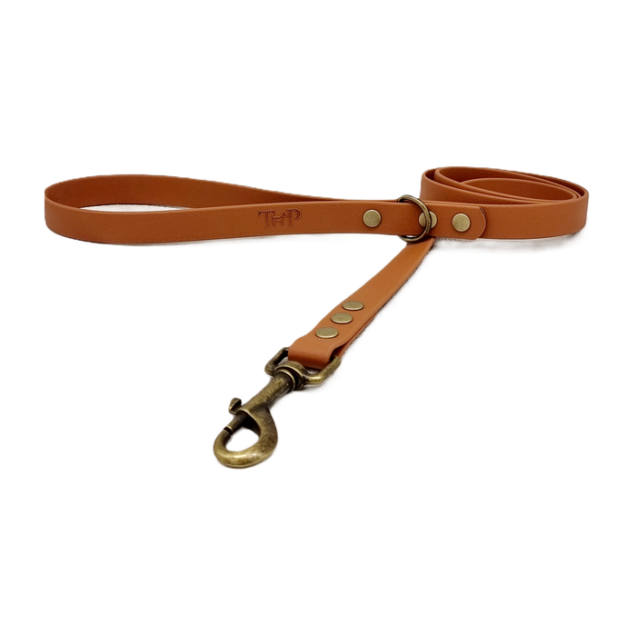 Tan - Waterproof BioThane© Dog Lead