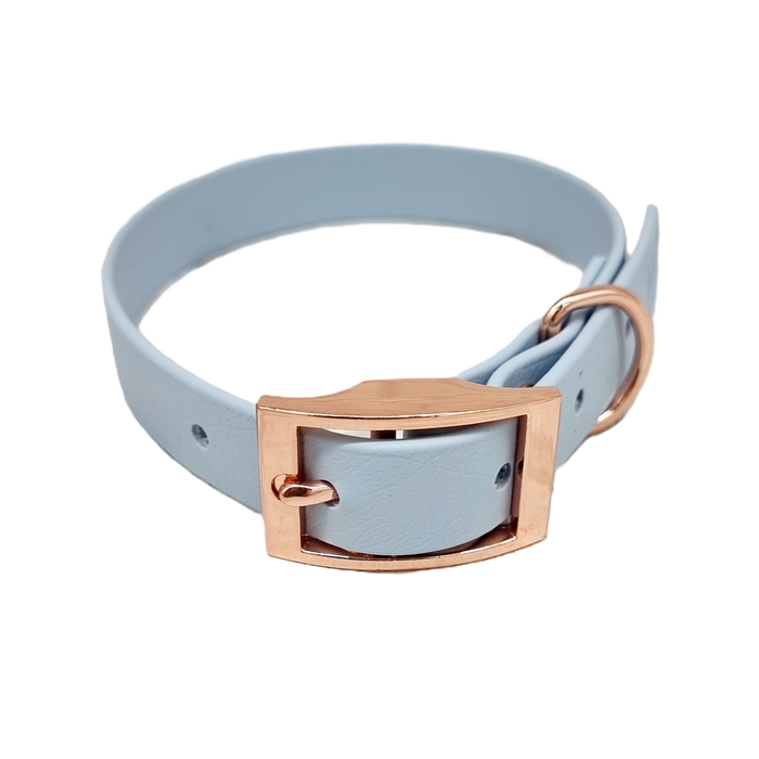 Pastel Blue - Waterproof BioThane© Dog Collar