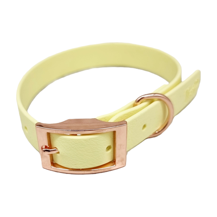 Lemon - Waterproof BioThane© Dog Collar