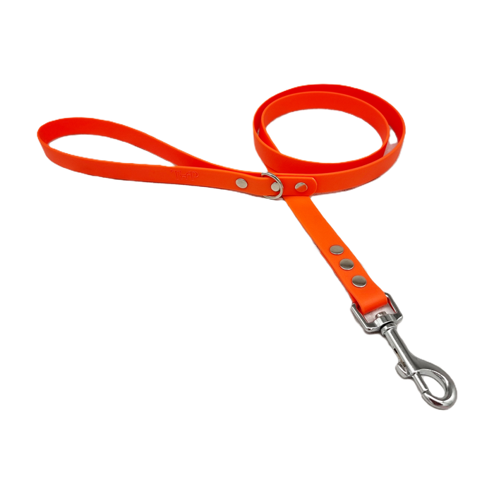 Neon Orange - Waterproof BioThane© Dog Lead