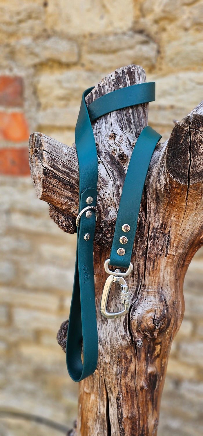 Dark Green - Everlast Waterproof BioThane© Dog Lead