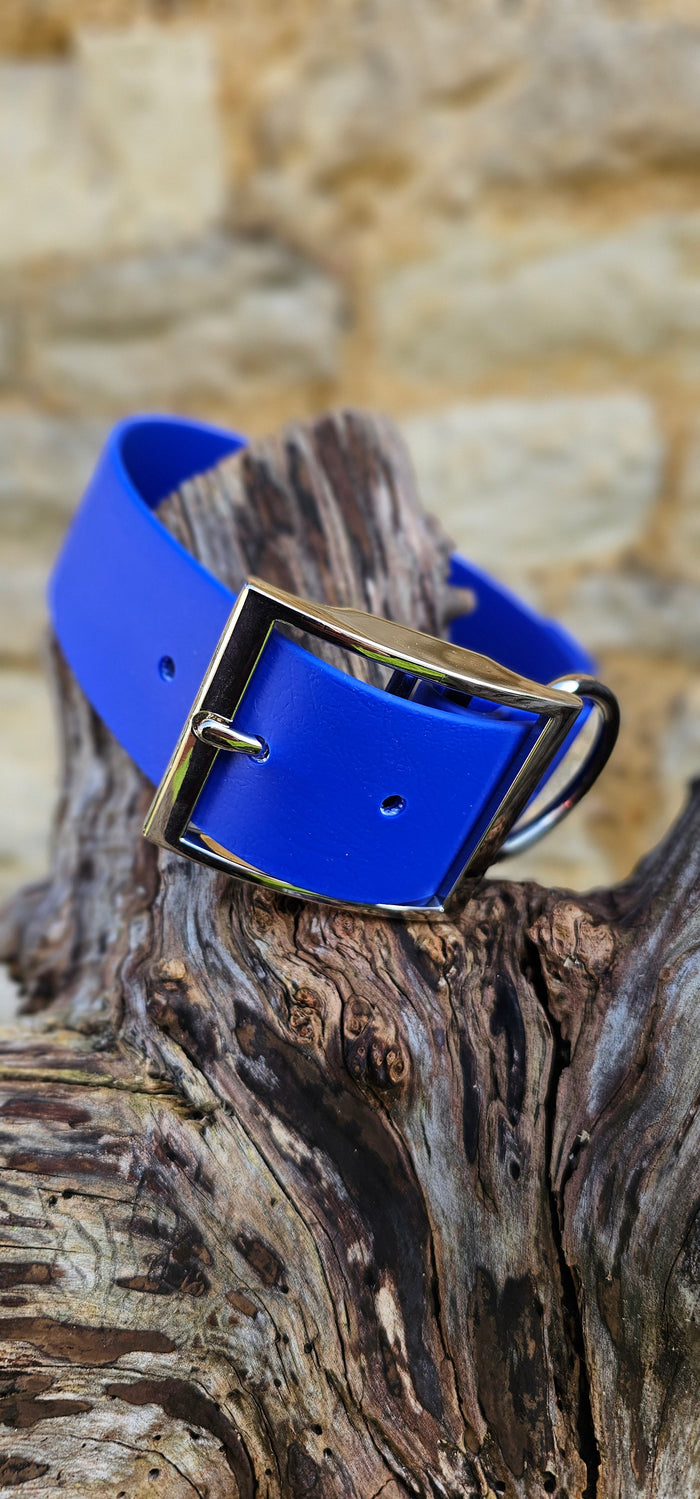 Royal Blue - Mighty Paws Waterproof BioThane© Dog Collar
