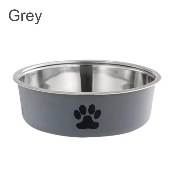 Non-Slip Stainless Steel Dog Bowl