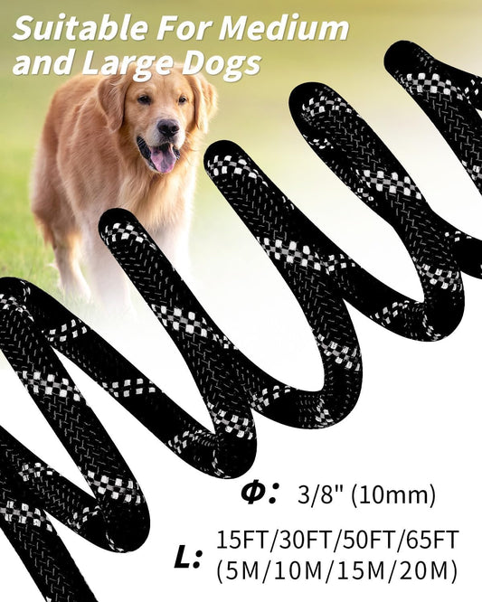5m Dog Training Lead with Padded Handle