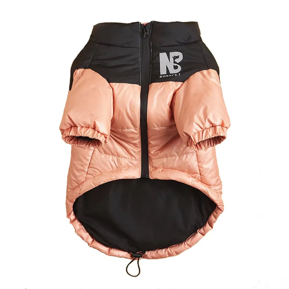 Luxury Dog Down Jacket – Warm, Waterproof & Reflective Winter Coat ❄️🐶